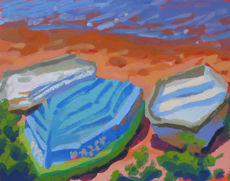 Boats on Shore