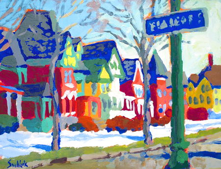 Buffalo in Winter