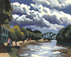 Erie Canal, Pittsford